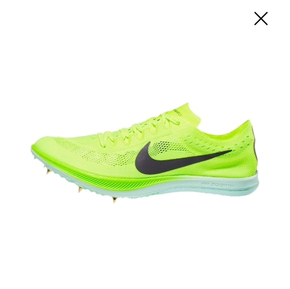 NWOB Nike Zoomx Dragonfly Track Spike Shoes Volt Mint Mesh Lightweight Men - Picture 3 of 15